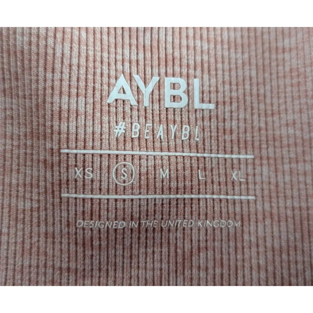 AYBL Pink Camo Seamless High-Waist Leggings - Picture 3 of 5